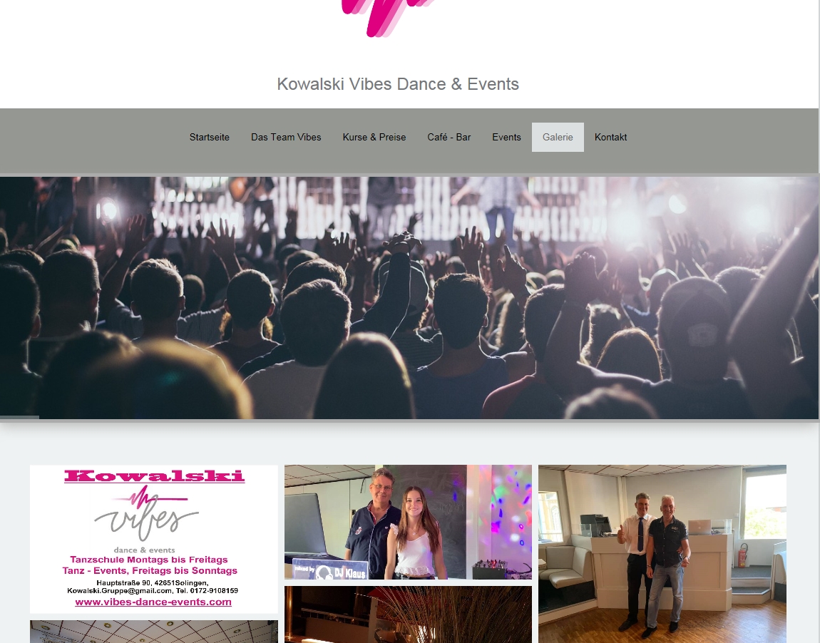 Kowalski Vibes Homepage